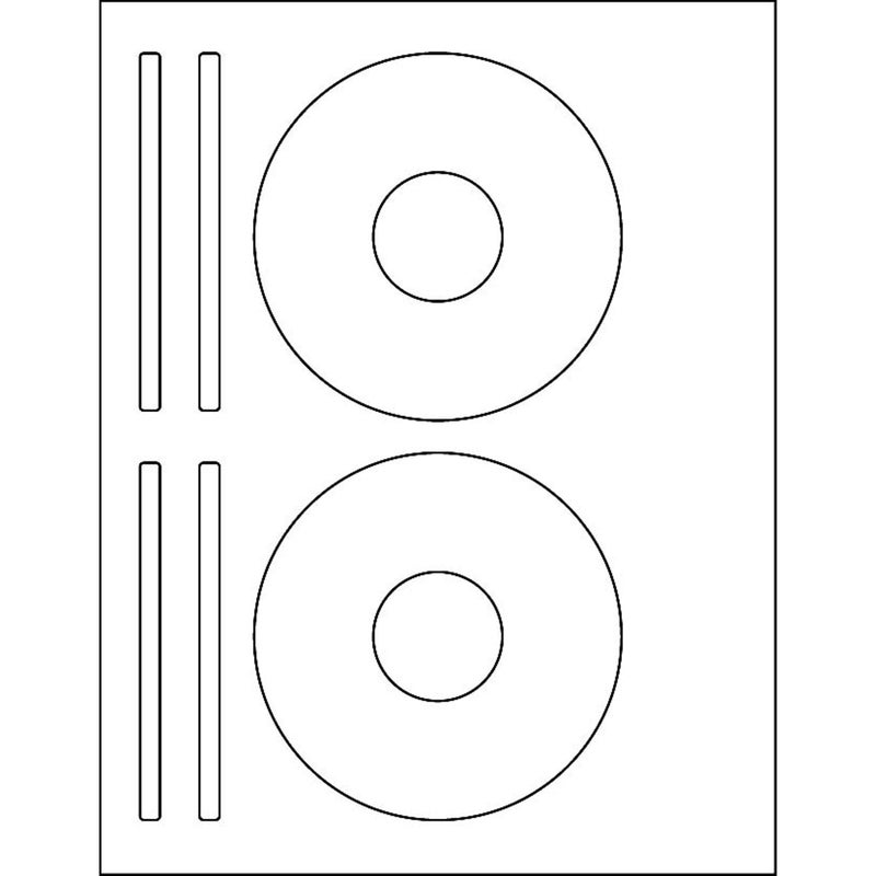 Business Source Laser/Inkjet CD/DVD Labels - Image 3